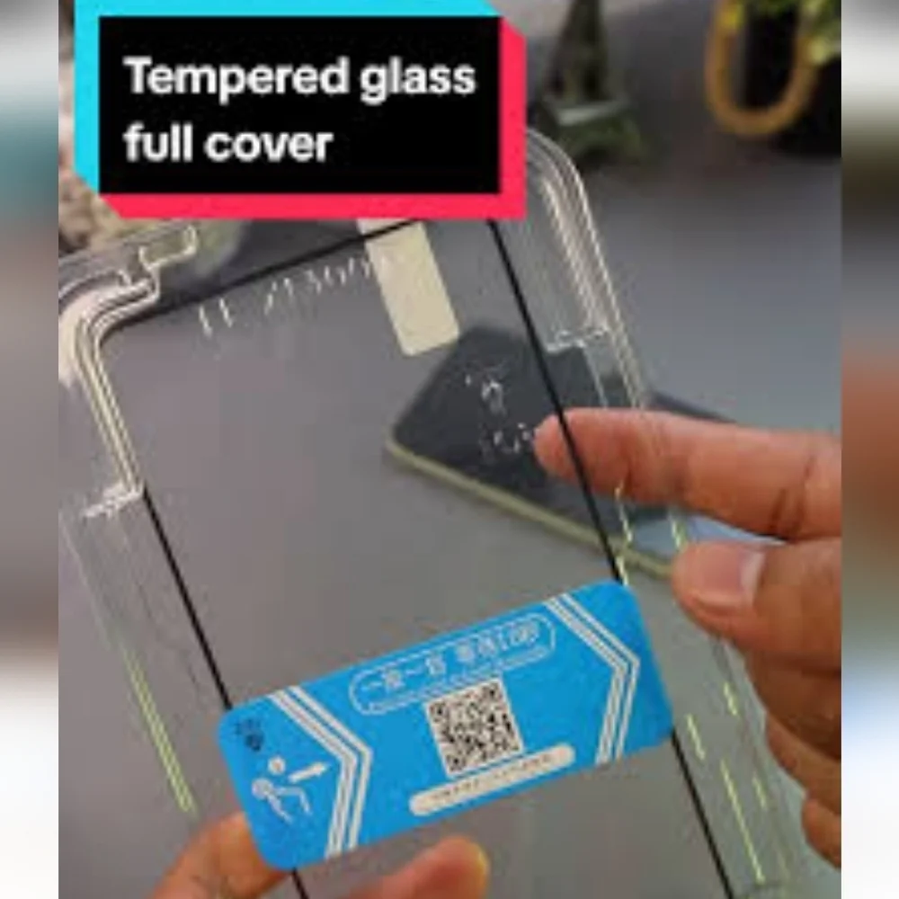 I Phone 12/13 6.1  Tempered Glass Full Cover NWT